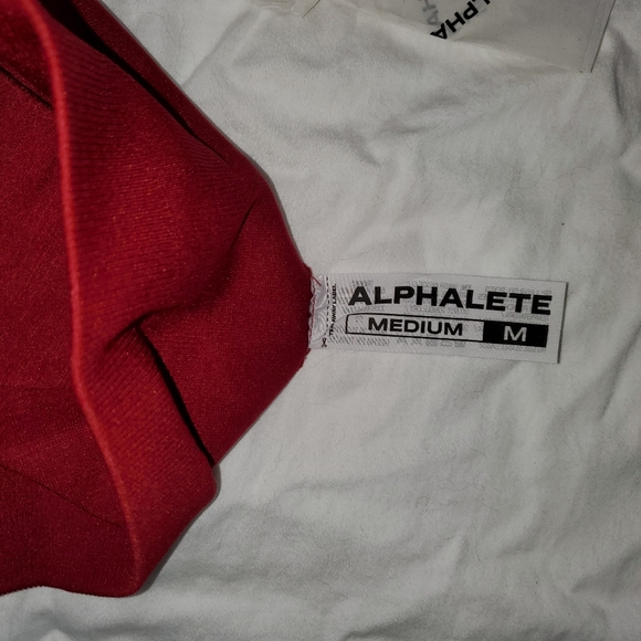 Alphalete Amplify 4.5" Seamless Shorts - Scarlet - Picture 6 of 8